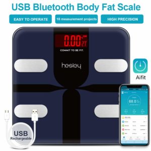 hesley smart bluetooth body fat scale