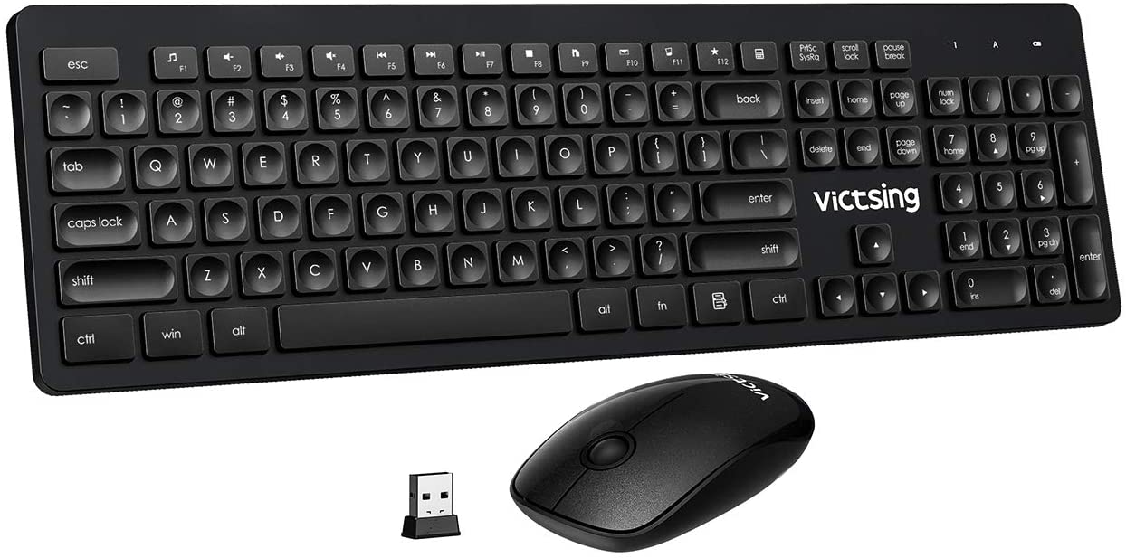 vicTsing wireless keyboard and mouse combo
