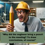 creative engineer drawing conclusions joke